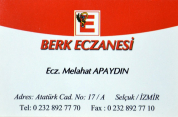 Berk Eczanesi